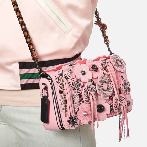 COACH 1941 Wild Tea Rose Dinky Crossbody - Picture 14 of 15